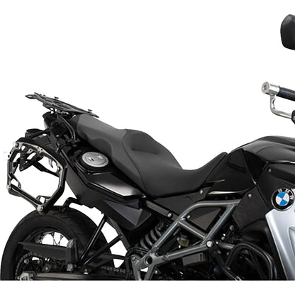 TRAX ADV Aluminum Case System - Black - BMW F 650/700/800 GS '08-'18