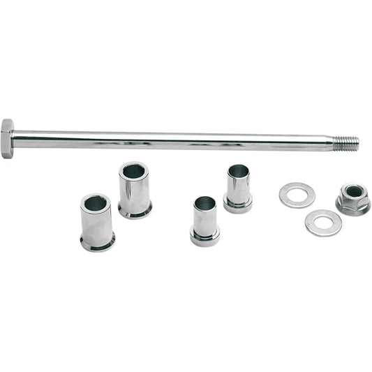Swingarm Pivot Shaft Kit - Chrome