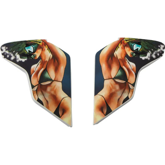 Placas laterales del casco Airflite™ — Pleasuredome4