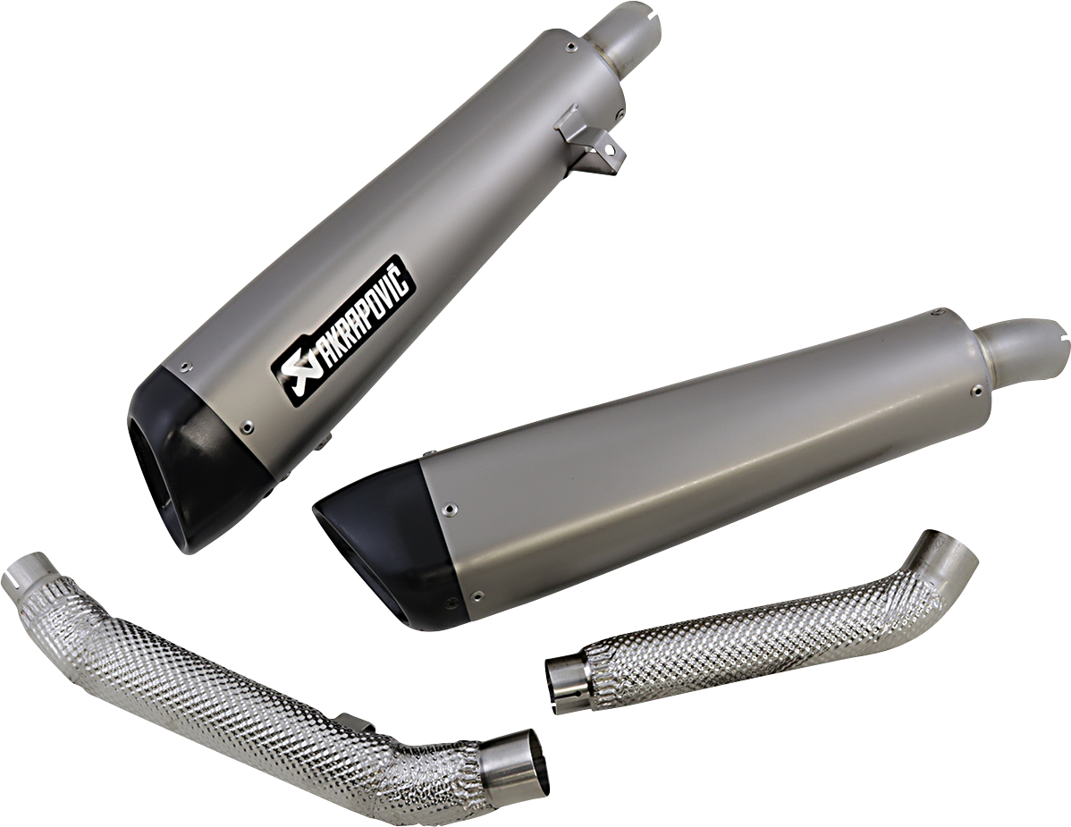 Escape Akrapovic - Titanium Mufflers