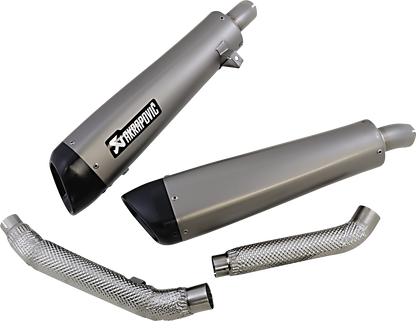 Escape Akrapovic - Titanium Mufflers