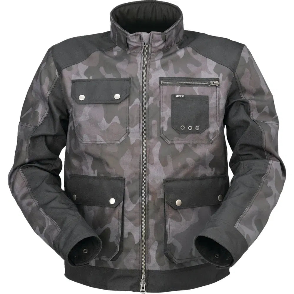 Chamarra Z1R Camo - Gris/Negro