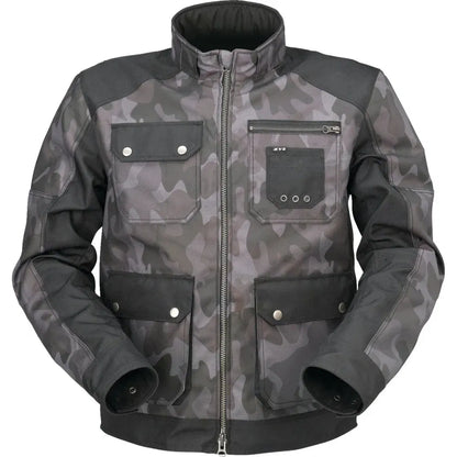 Chamarra Z1R Camo - Gris/Negro