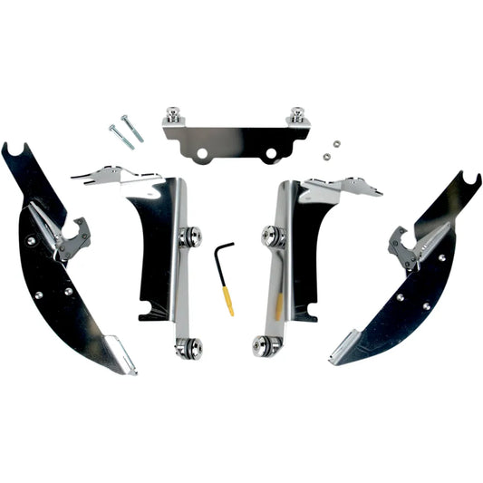 Batwing Trigger Lock Mounting Kit - VN - Polished