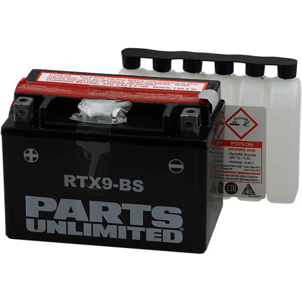 AGM Battery - RTX9-BS .40 L