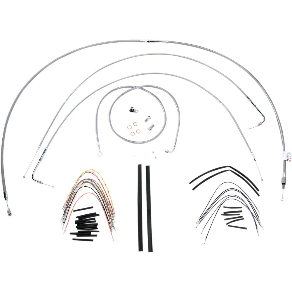 Juego de Controles Acerados Cuelga Monos 16" Burly Brand451