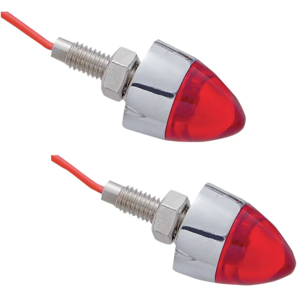 Bullet Mini Marker Lights - Red