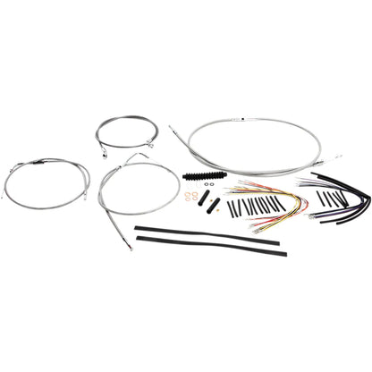 Kit de instalación de manillar XR - Kit de instalación de manillar XR - Colgadores Ape de 15"-17" - Softail '00-'06 - Acero inoxidable