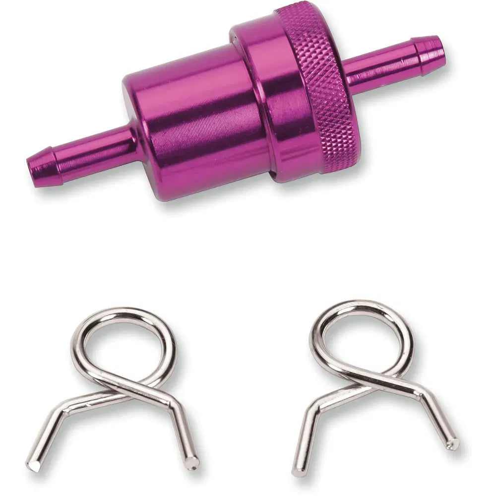 Fuel Filter - Purple - 1/4"