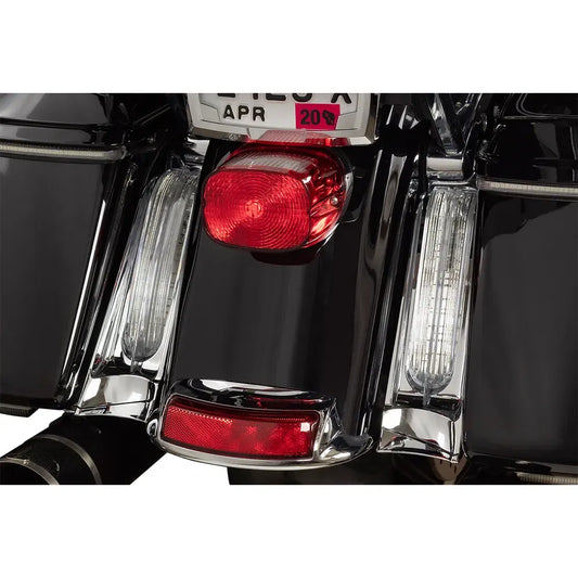 Luces LED Rojas Salpicadera Trasera Negras Ciro06248