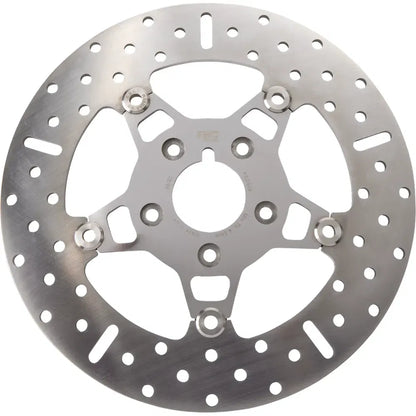 Rotor de freno delantero de acero inoxidable serie FSD para Big Twins - Rotor de freno - Soporte pulido