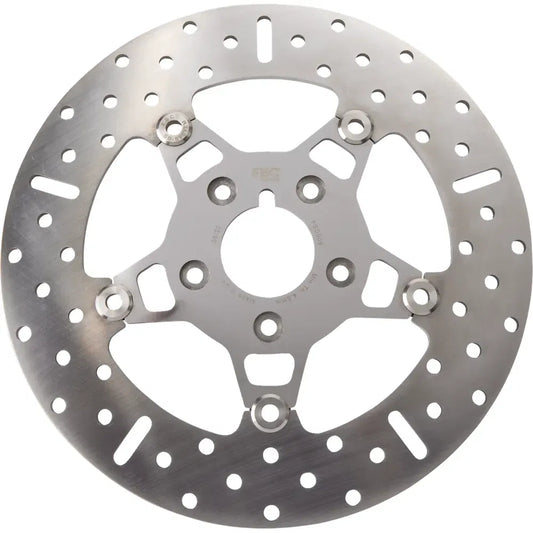 Rotor de freno delantero de acero inoxidable serie FSD para Big Twins - Rotor de freno - Soporte pulido