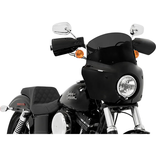 Roadwarrior Cafe Shield - Dark Black Smoke - 9"