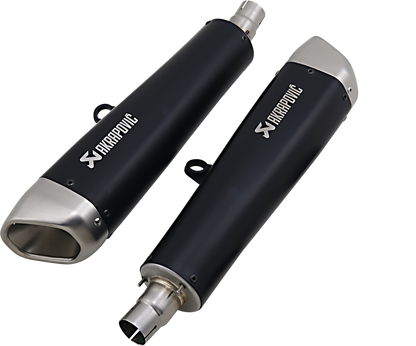 Escape Akrapovic - Black Titanium Mufflers