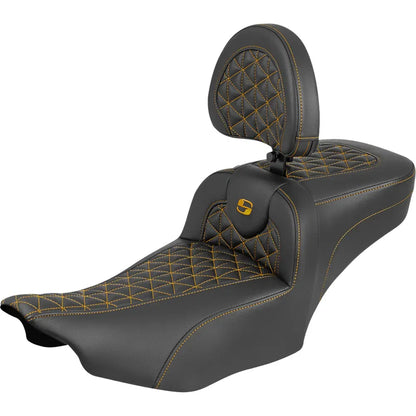 Asiento de alcance extendido Roadsofa™ - Asiento de alcance extendido Roadsofa™ - con respaldo - Costura dorada - FLH/FLT '23-'25