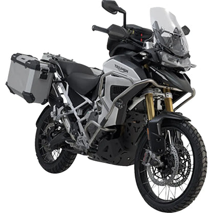 TRAX ADV Aluminum Case System - Silver - Triumph Tiger Explorer 1200 '22-'24