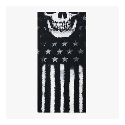 Neck Scarf - America Skull
