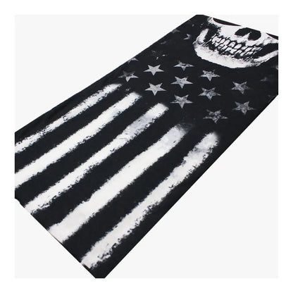 Neck Scarf - America Skull