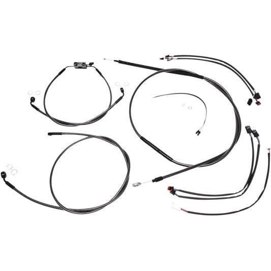 Kit de instalación de manillar de diseño Black Pearl™ - Kit de instalación de manillar de diseño Black Pearl™ - 12"-14" - Softail '18-'24