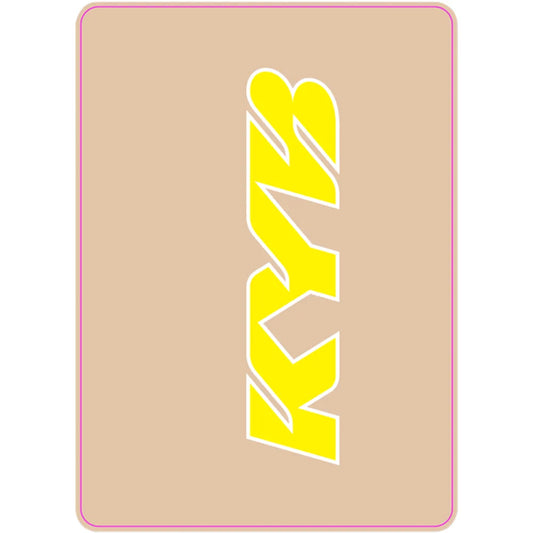 Upper Fork Decal - KYB - Yellow