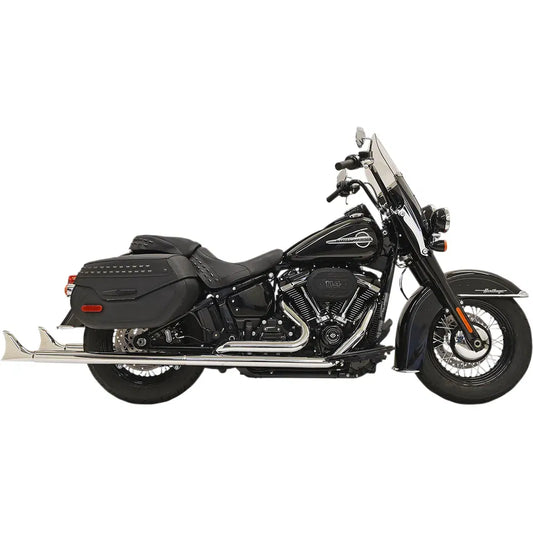 Sistema de escape doble verdadero Fishtail - Escape de cola de pez - 36"