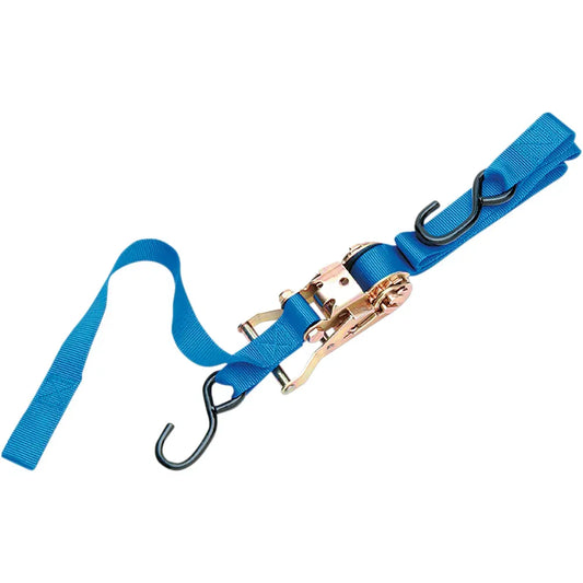 1" Ratchet Tied Down - Assist - Blue
