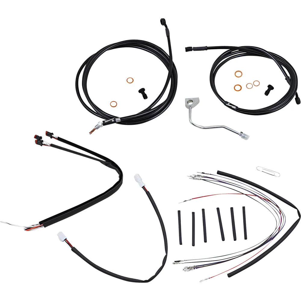 Juego de Controles ABS Cuelga Monos 18" Burly Brand8931694
