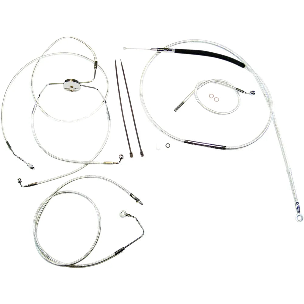 Kit de instalación de manubrio de diseñador Sterling Chromite II® - Kit de instalación de manubrio de diseñador Sterling Chromite II® - 10" - '08-'13 FLH