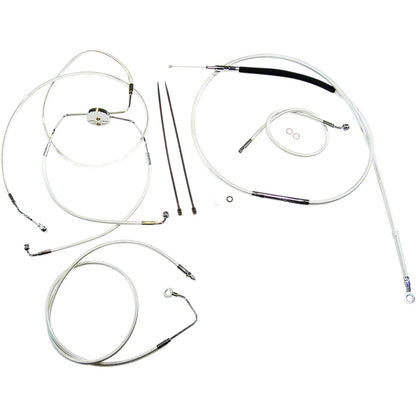 Kit de instalación de manubrio de diseñador Sterling Chromite II® - Kit de instalación de manubrio de diseñador Sterling Chromite II® - 10" - '08-'13 FLH