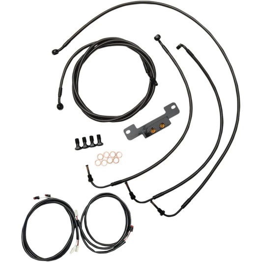 Midnight Cable Kit for 12" - 14" Ape Hanger Handlebars2521668