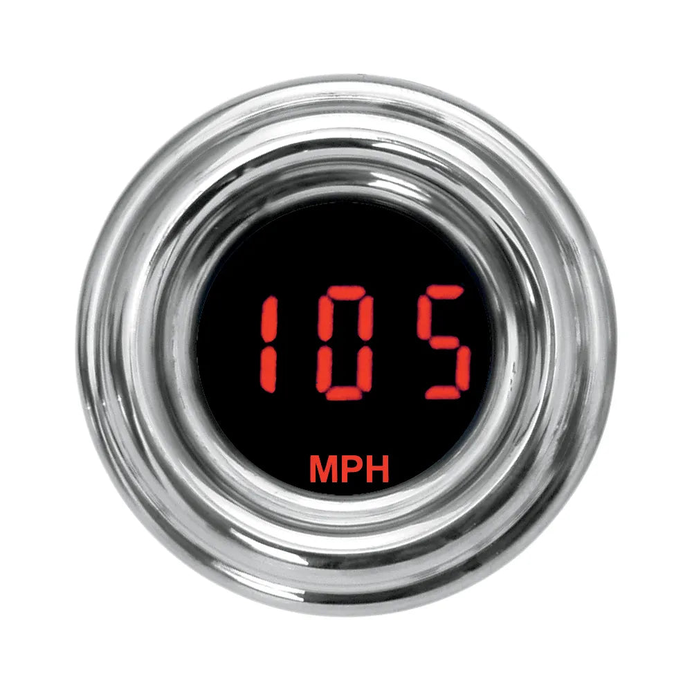 1-7/8" MPH 4000 Series Speedometer - Red Display