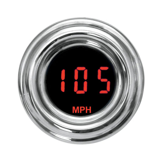 1-7/8" MPH 4000 Series Speedometer - Red Display