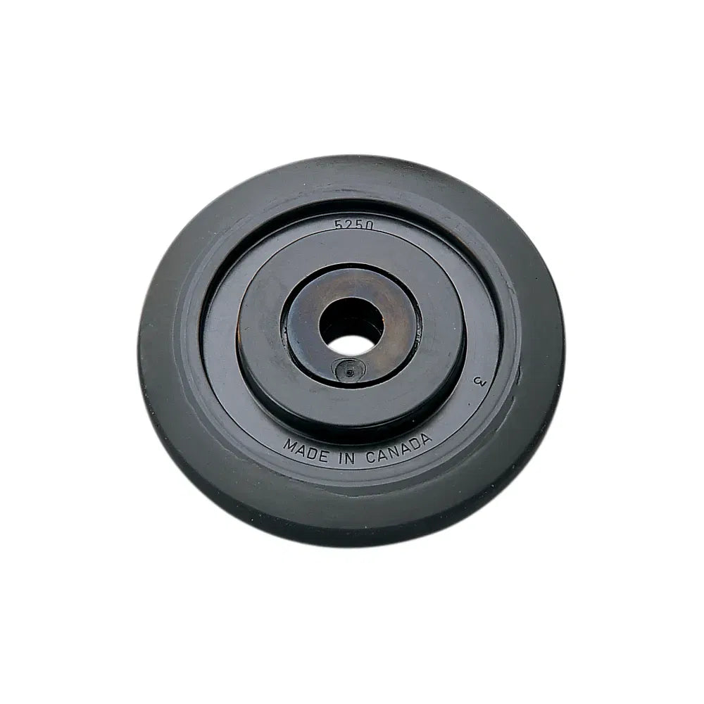 Rueda loca - Rueda loca con cojinete/buje 6205-2RS - Negro - 5.35" OD x 0.75" ID