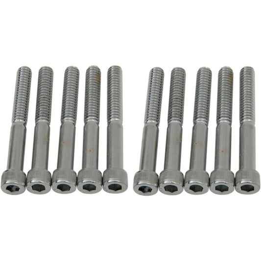 Tornillos allen estriado 1/4-20 X 2" cromo
