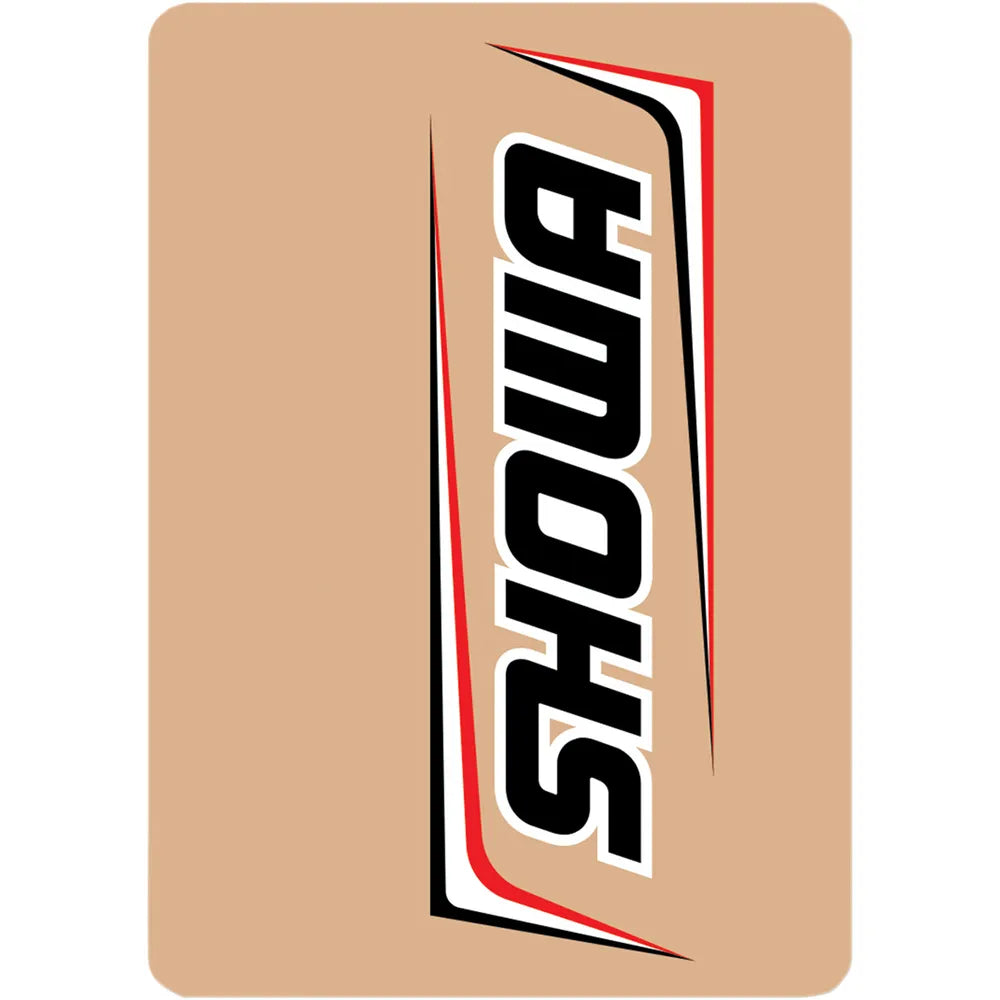 Upper Fork Decal - Showa - Black