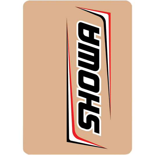 Upper Fork Decal - Showa - Black