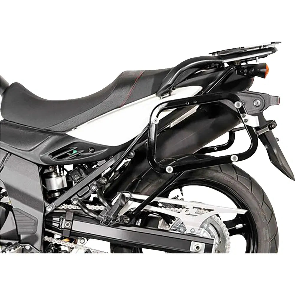 TRAX ADV Aluminum Case System - Silver - Suzuki V-Strom 650 '11-'16