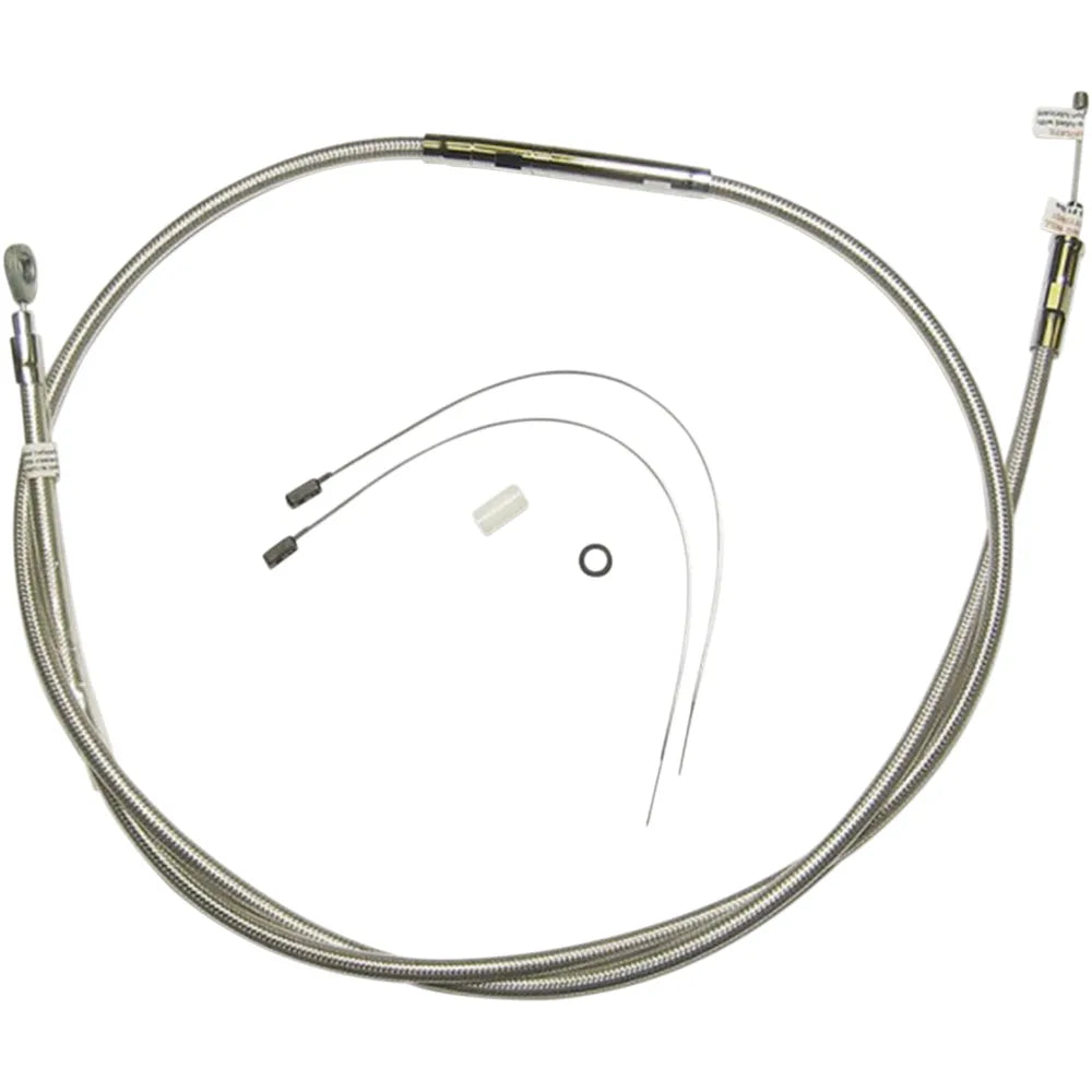 Cable de embrague de acero inoxidable pulido de alta eficiencia - Cable de embrague de acero inoxidable pulido de alta eficiencia - 68-11/16"