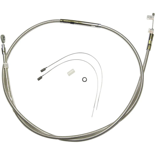 Cable de Clutch de acero inoxidable pulido de alta eficiencia - Cable de Clutch de acero inoxidable pulido de alta eficiencia - 74-11/16"