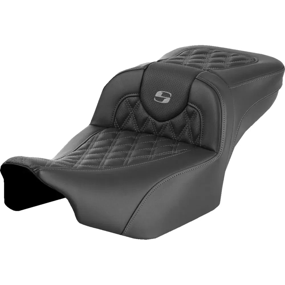 Asiento de alcance extendido Roadsofa™ - Asiento de alcance extendido Roadsofa™ - sin respaldo - Costura de celosía - Costura gris - FLTR/FLHX '23-'24