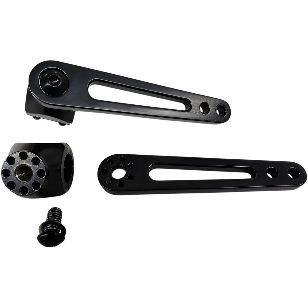 Adjustable Peg Mount - 1-1/4" - Black