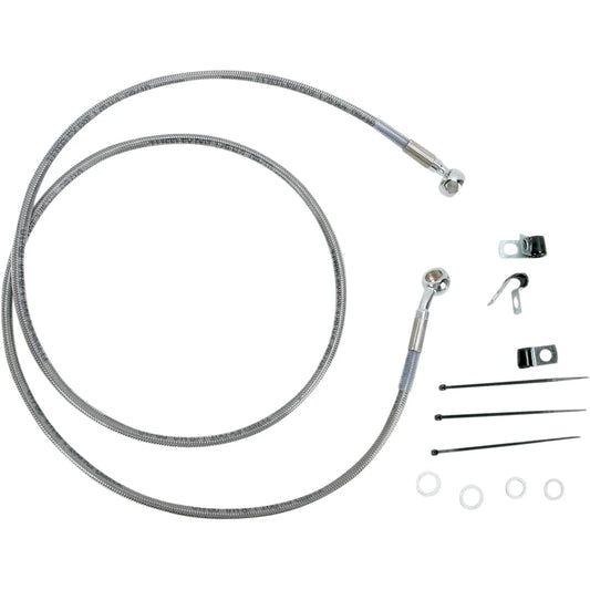 Línea de Freno Delantero de 8" Acero Inoxidable