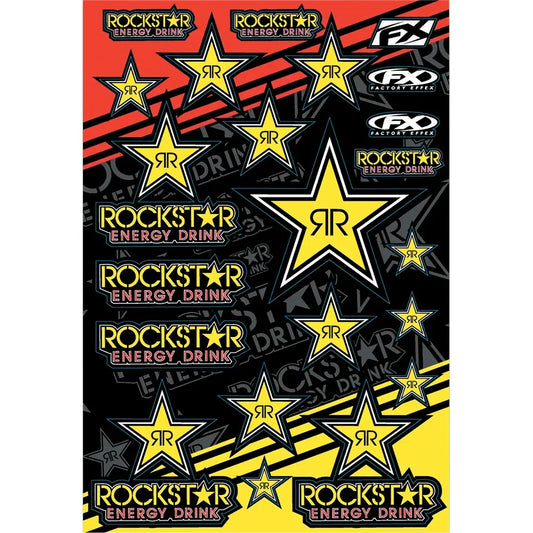 Rockstar Sticker Kit - Reflective Gold