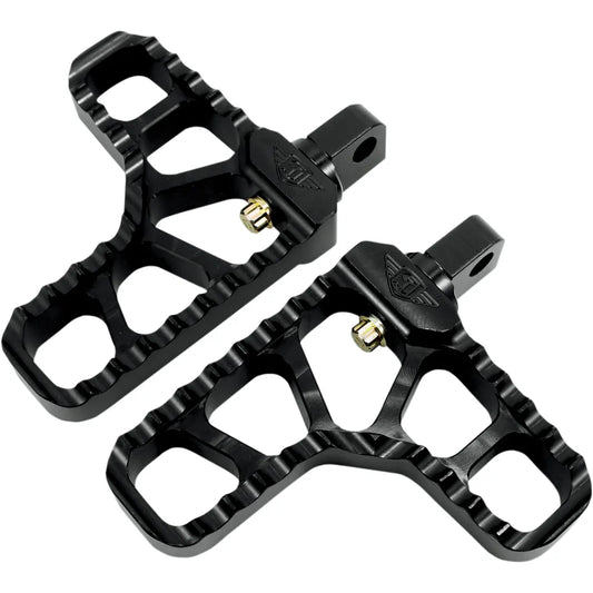 Serrated Peg - With Heel -  Black