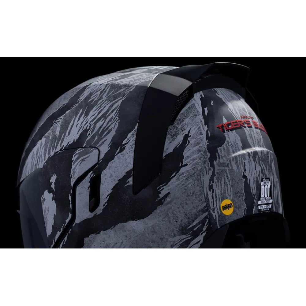 Casco ICON Airflite Tiger's Blood MIPS - Gris