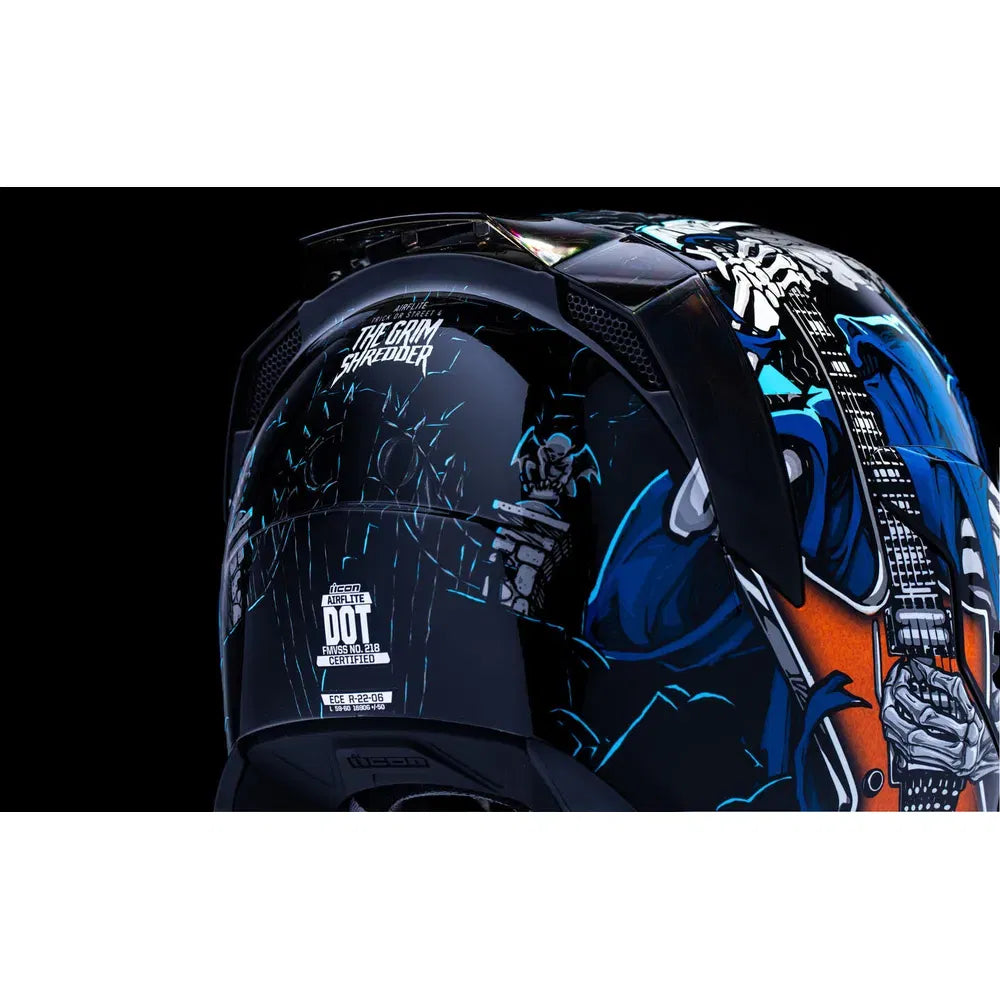Casco Icon Airflite Trick or Street 4 - Negro