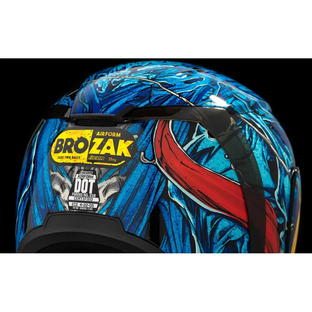 Casco ICON Airform MIPS Brozak - Azul