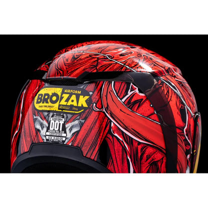 Casco ICON Airform MIPS Brozak - Rojo