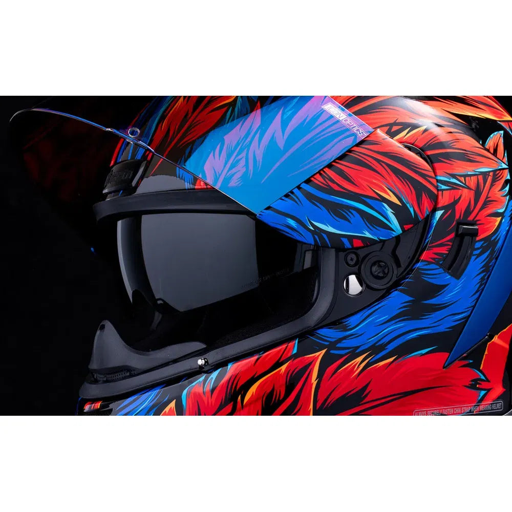 Casco ICON Airform  Fever Dream - Azul