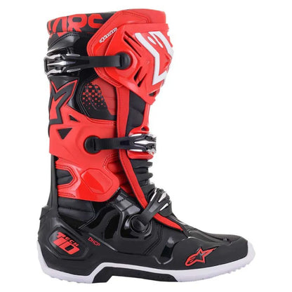 Tech 10 Boots - Black/Red - Alpinestars